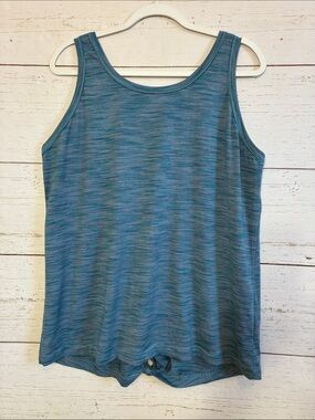 Champion Women's Workout Tank Top with V Back and Tied Open Back Slit, size  XXL